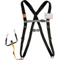 Ergodyne Squids 3138 Padded Barcode Scanner Harness & Lanyard for Mobile Computers, S, Black 19188